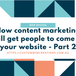 content marketing, how to get people to come to my website