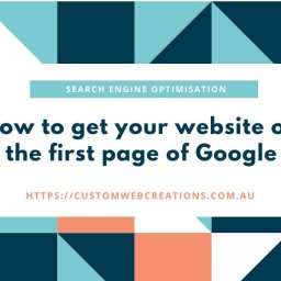 how to get your website on the first page of google seo tips